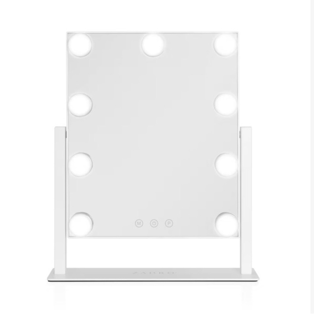 Hollywood LED Vertical Countertop Makeup Mirror
